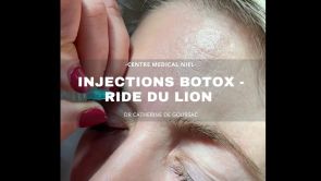 Injections Botox - Dr Catherine de Goursac
