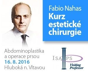 Fabio Nahas - Kurz estetické chirurgie, ISAPS - Visiting Professor